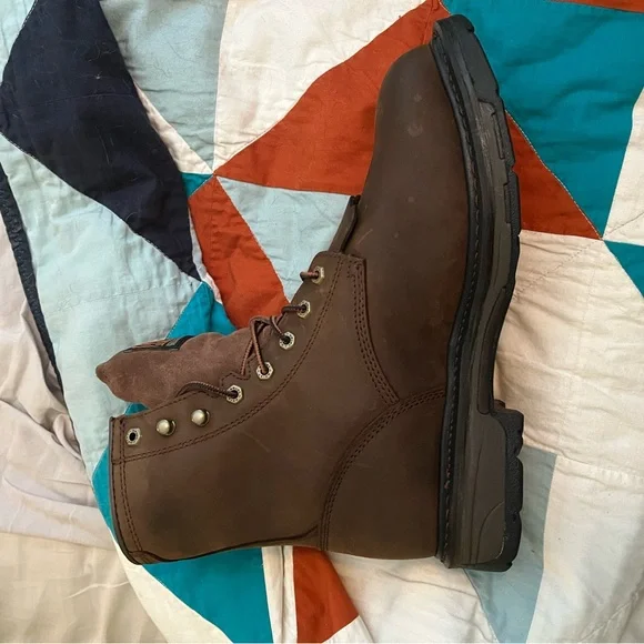 Ariat Men's Dark Brown Lace-Up Boots